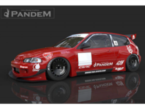 Honda Civic Front Fender Trim - GReddy - EG V1/V1.5 Rocket Bunny